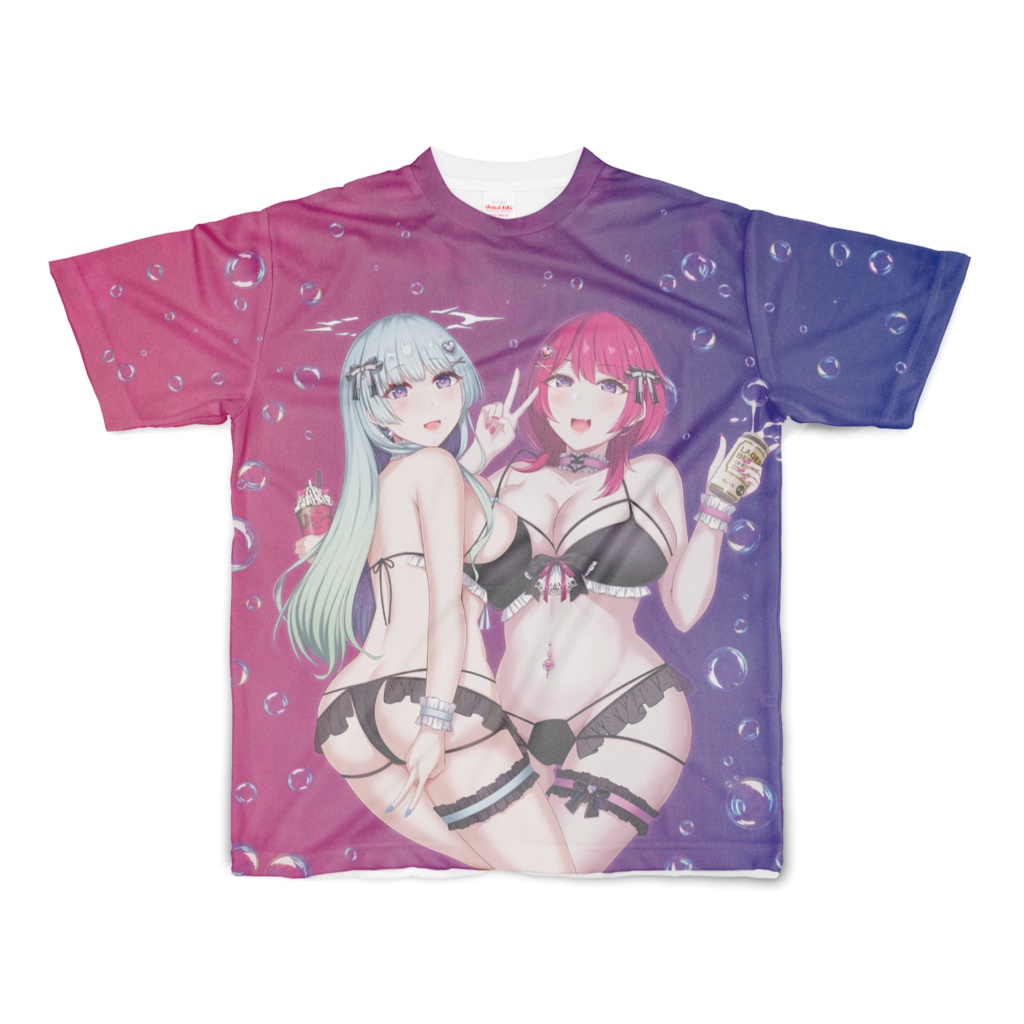 ♡いおモコ♡フルグラフィックTシャツ