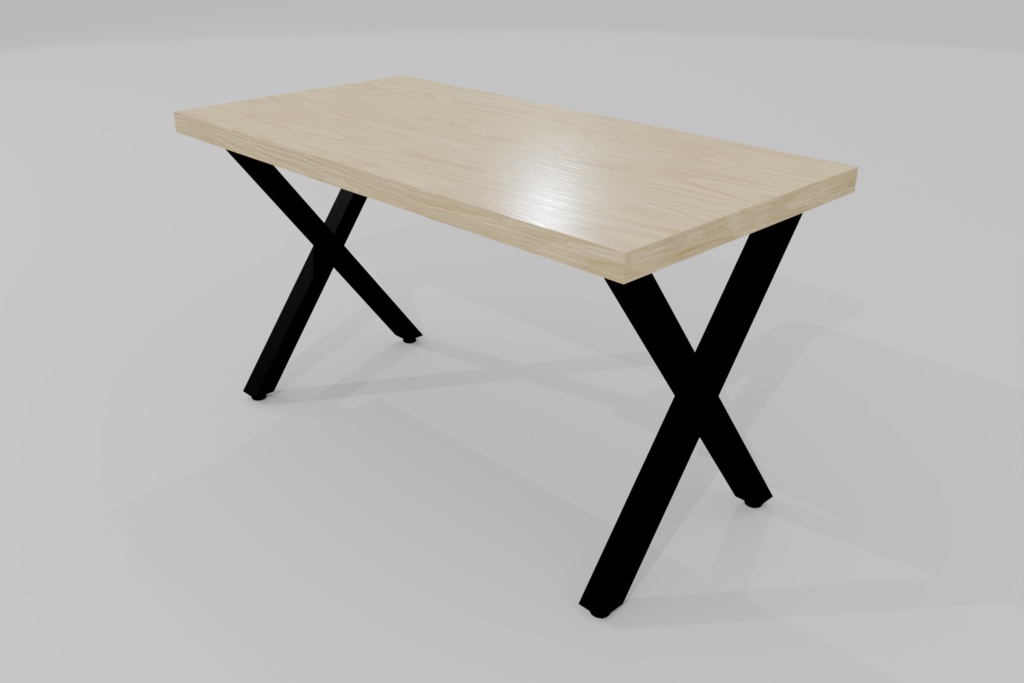 【3Dモデル】机5種セット