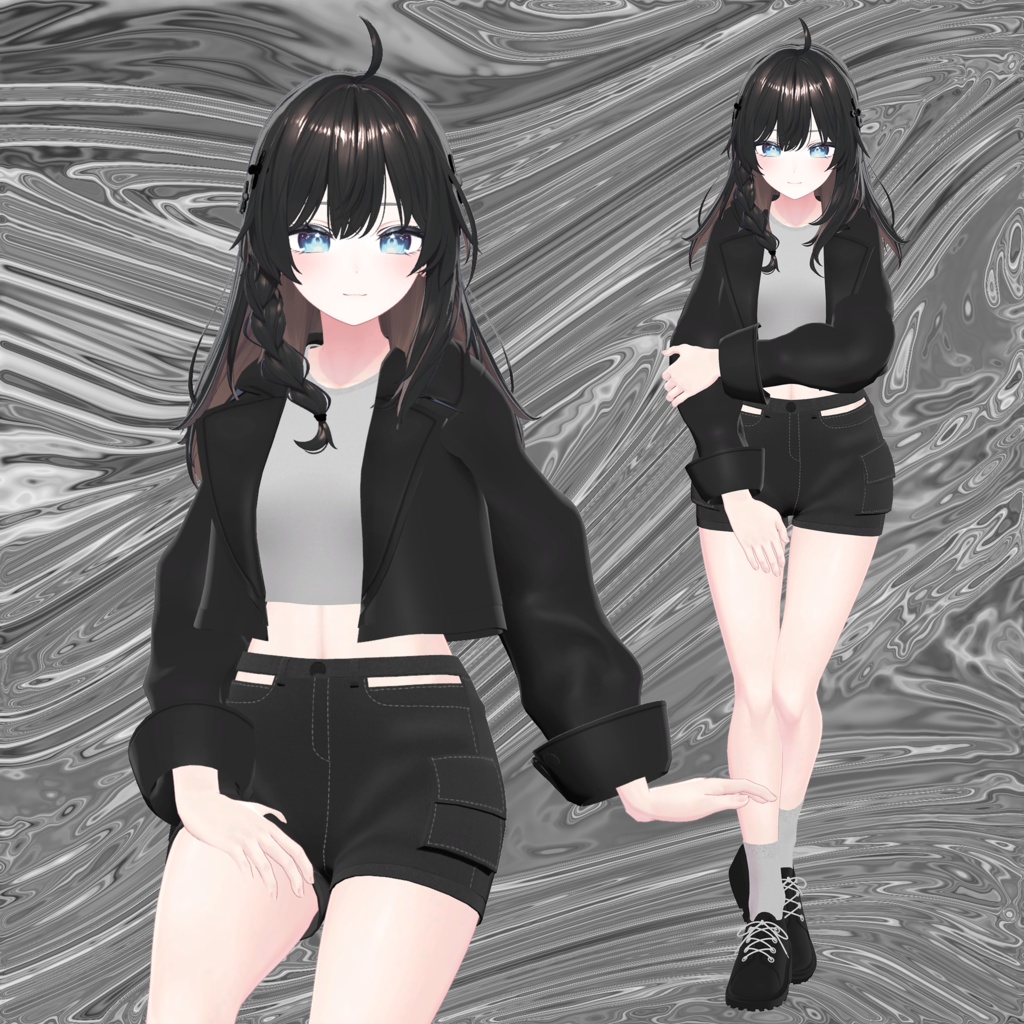 【しなの - Shinano】Leather Set Cloth