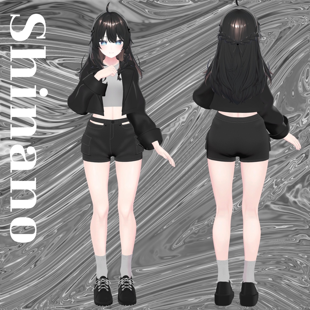 【しなの - Shinano】Leather Set Cloth