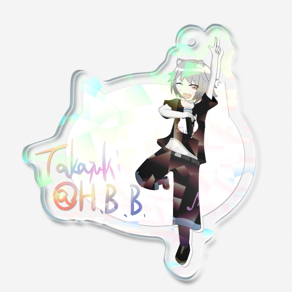 【2025BD記念】キラキラアクリルキーホルダー①「ライブT」