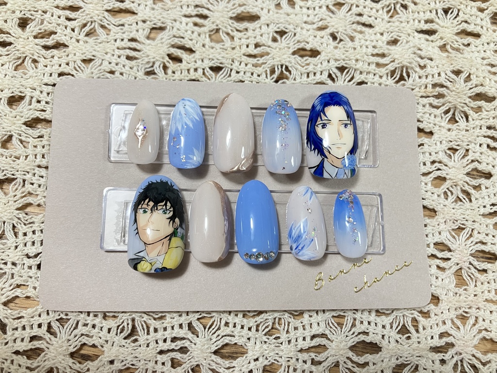 痛ネイルチップ*幸村精市&切原赤也 イメージ 痛ネイルチップ