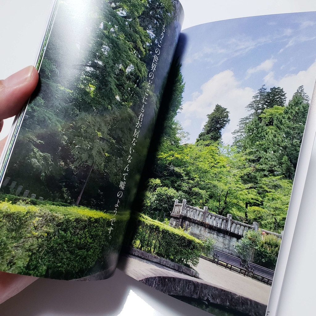 写真詩集『友人挽歌』(第二版) 著・安積静香