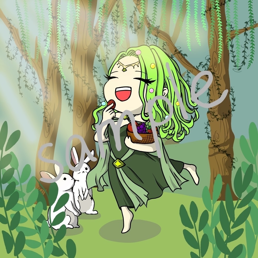 デフォルメキャラのイラストをお描きします あやイラスト制作 Booth