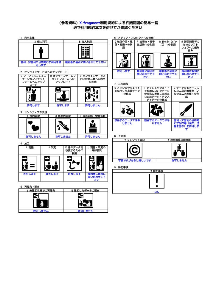 無料バッジモデル4種セット
