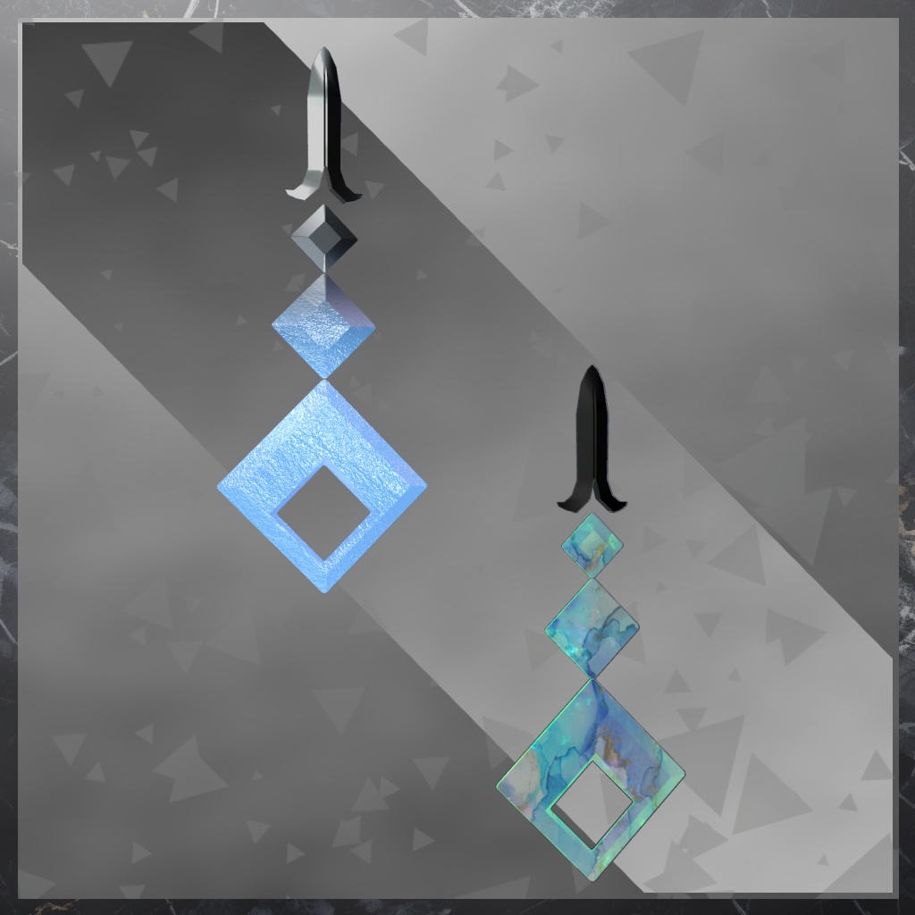 無料イヤリングモデルセットその2