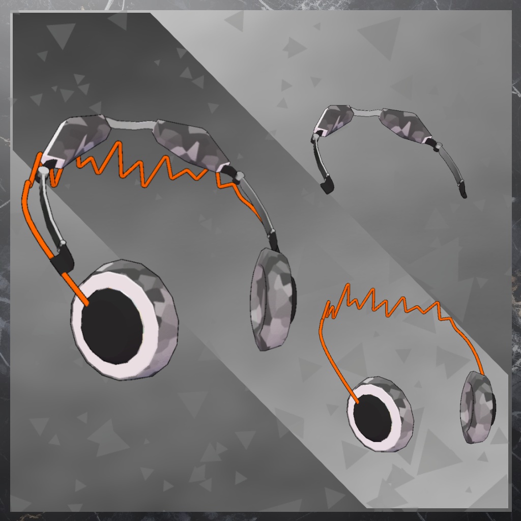 無料ヘッドホンモデルセット