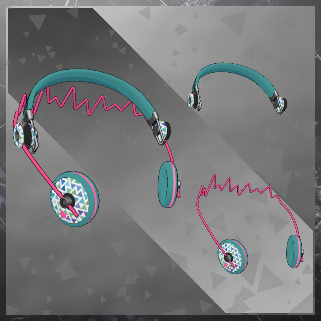 無料ヘッドホンモデルセット