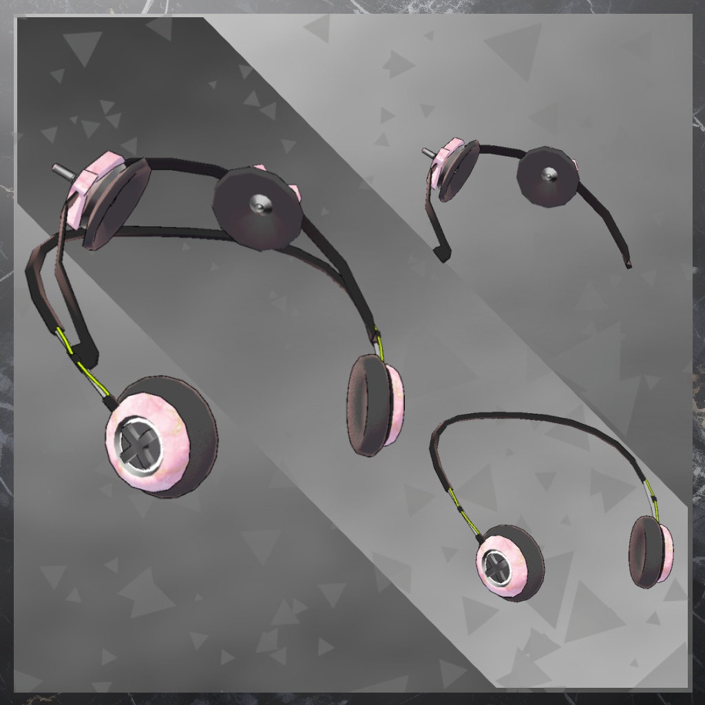 無料ヘッドホンモデルセット