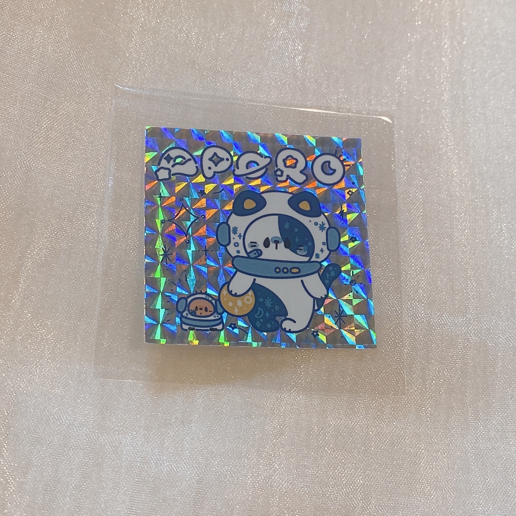 アポロくんキラキラ48ステッカー