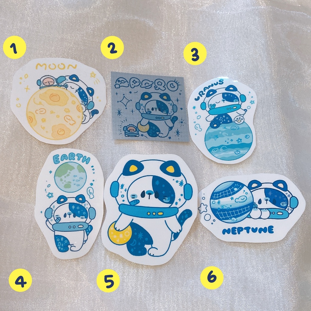 アポロくんダイカットステッカー