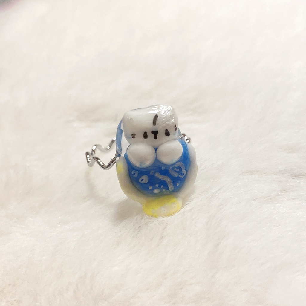 ハンドメイド(ねこソーダの指輪)