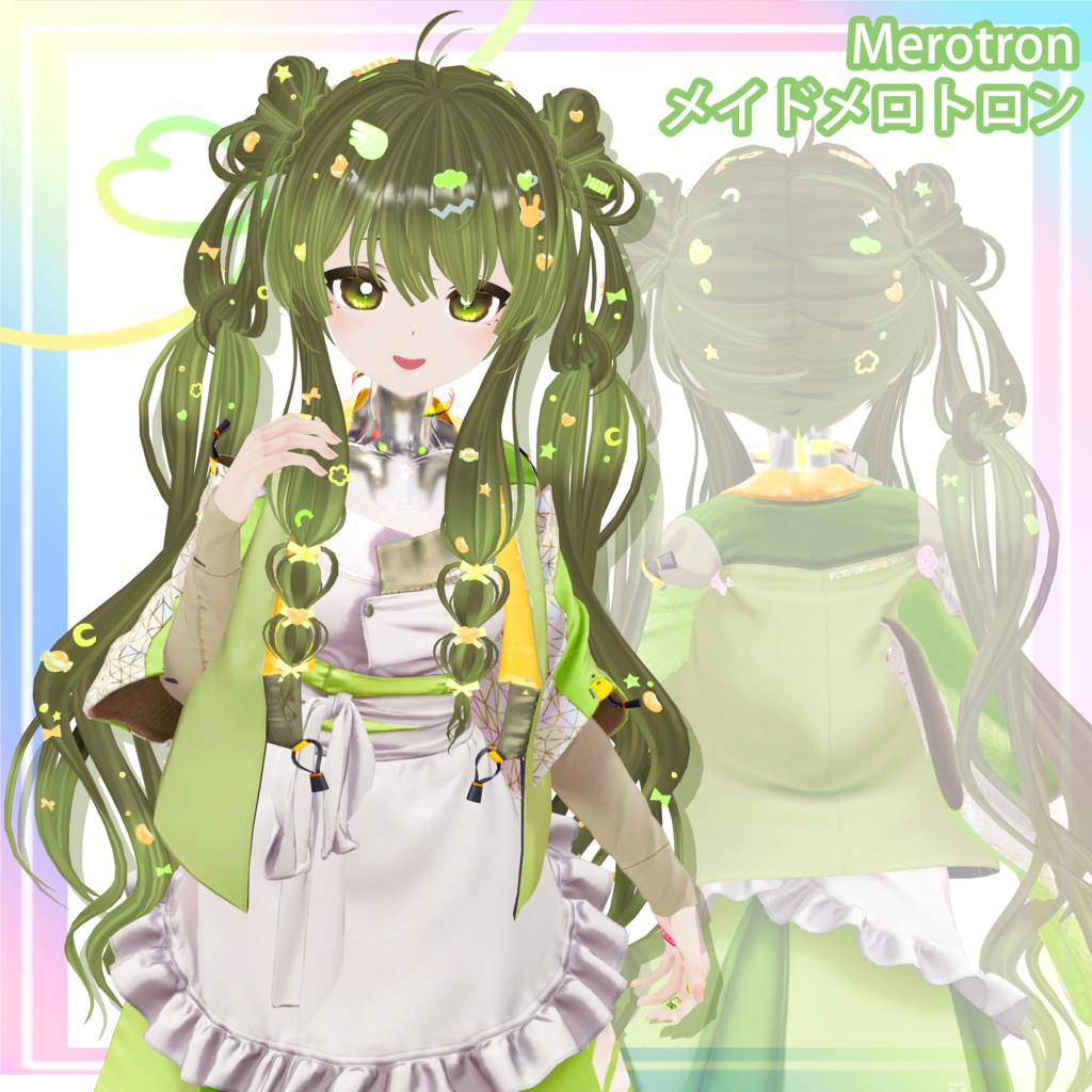 🍭9 avatars🍭 VRC Lollipop Hair