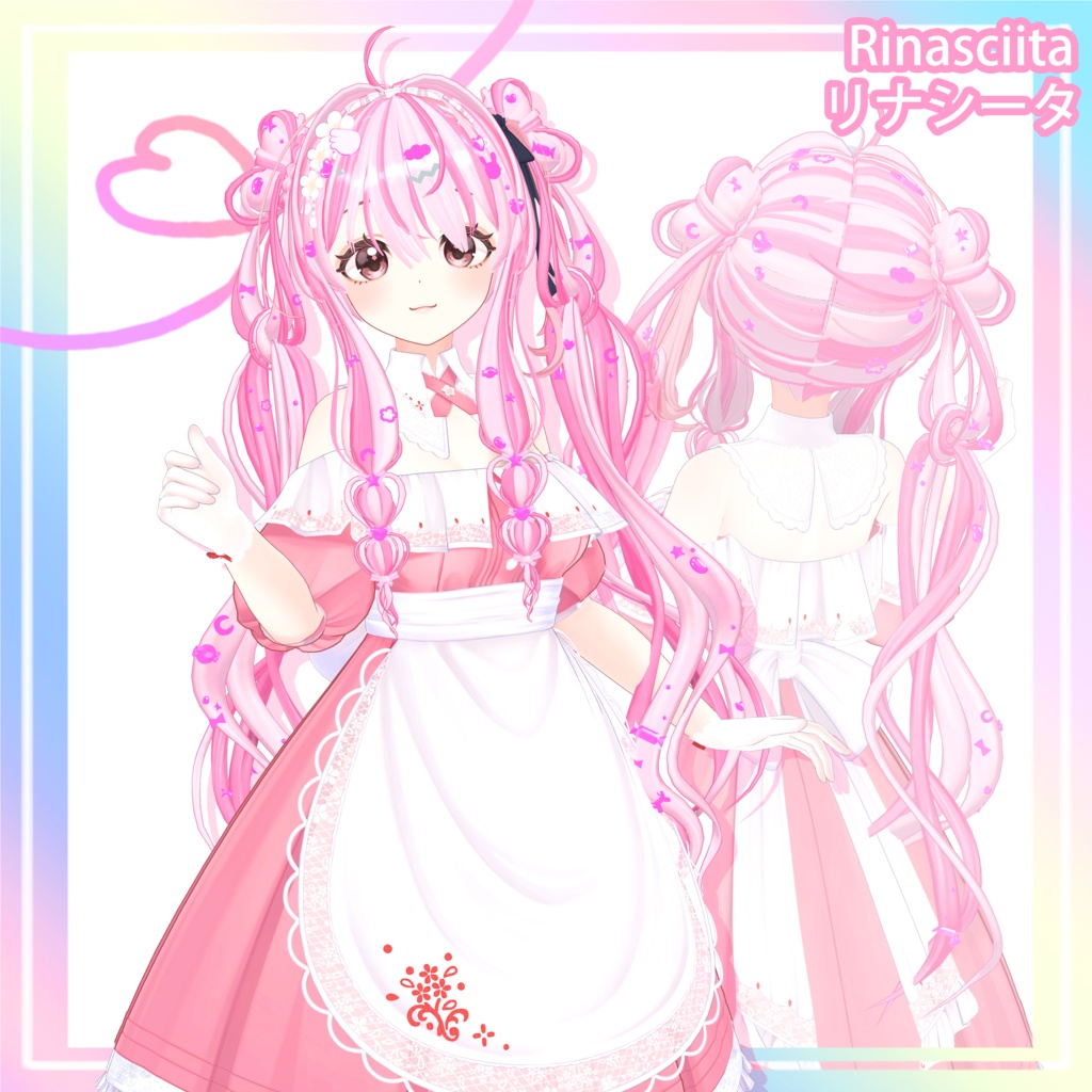 🍭9 avatars🍭 VRC Lollipop Hair