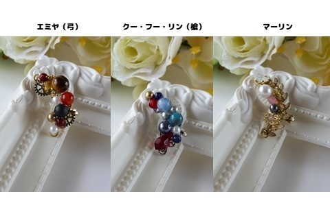 FGO キャラクターモチーフイヤーカフ