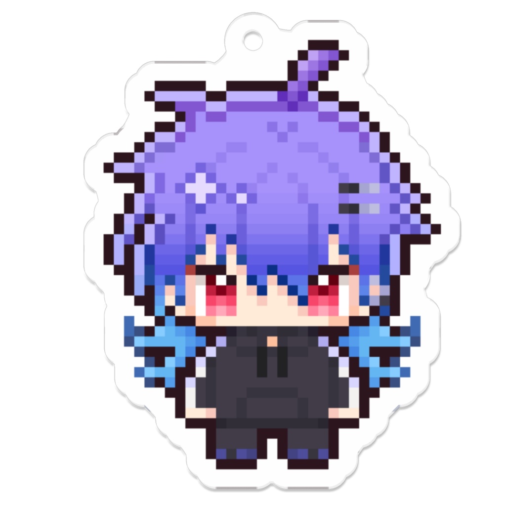 naque ドット絵アクキー