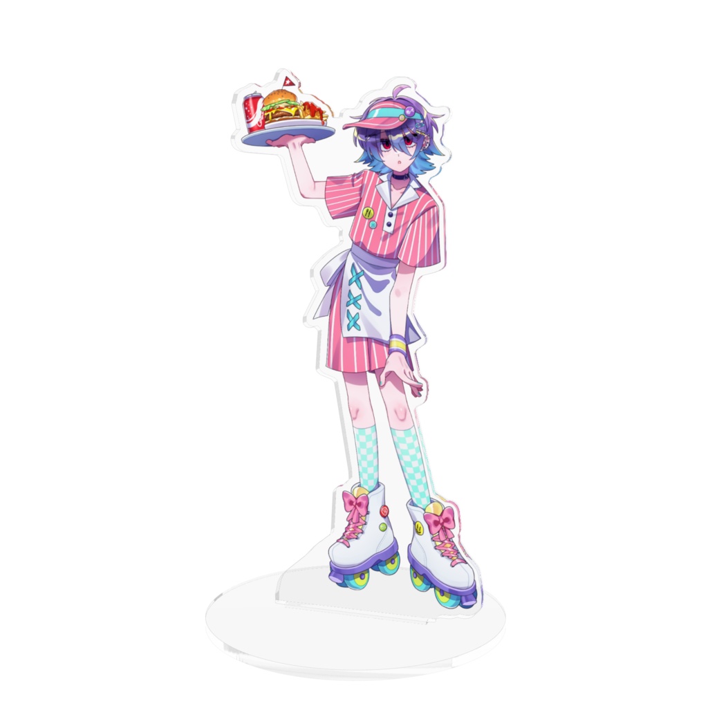 naque ダイナーアクスタ(ピンク)
