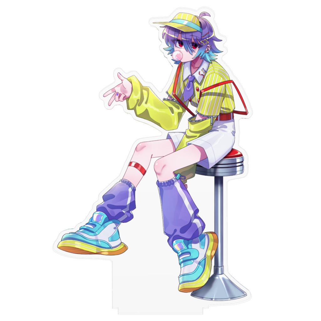 naque ダイナーアクスタ(イエロー)