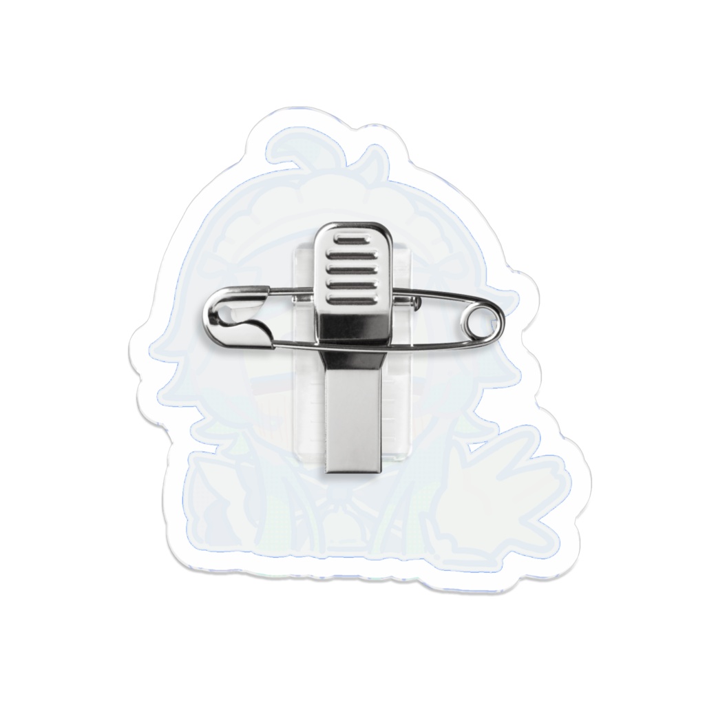 naque ステッカー風SD(ジャージメイド) アクリルバッジ