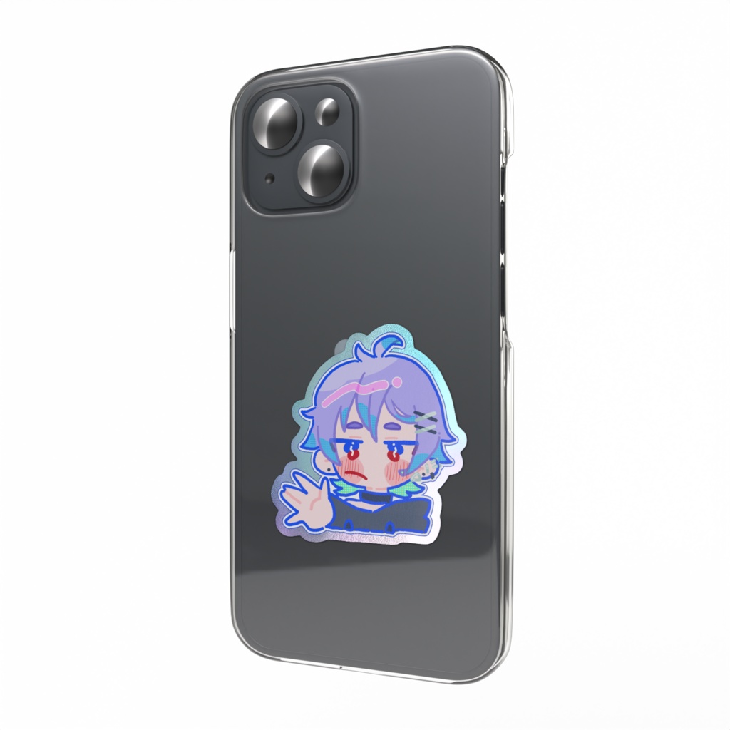 naque ステッカー風SD オーロラステッカー