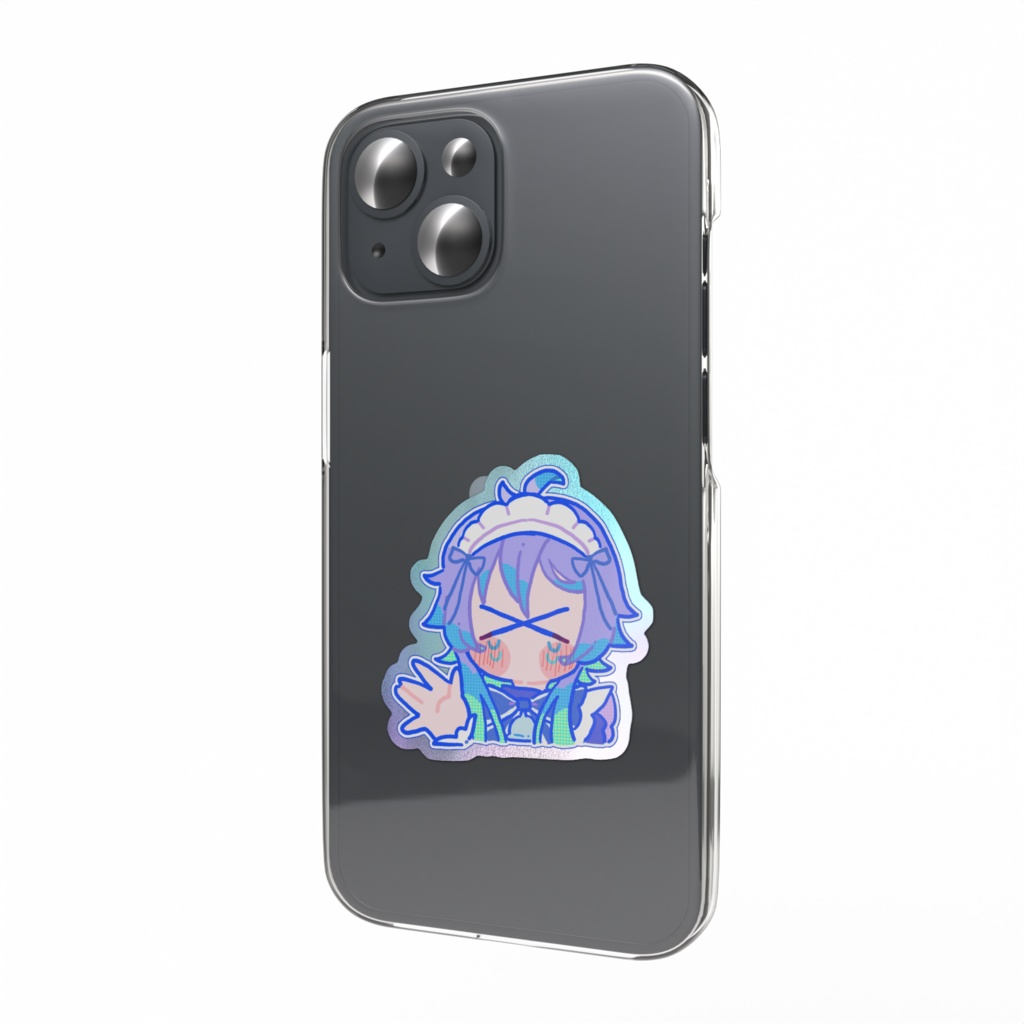 naque ステッカー風SD(ジャージメイド) オーロラステッカー