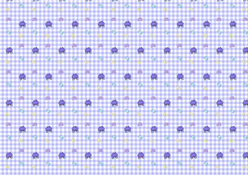 naque ドット絵パターン壁紙