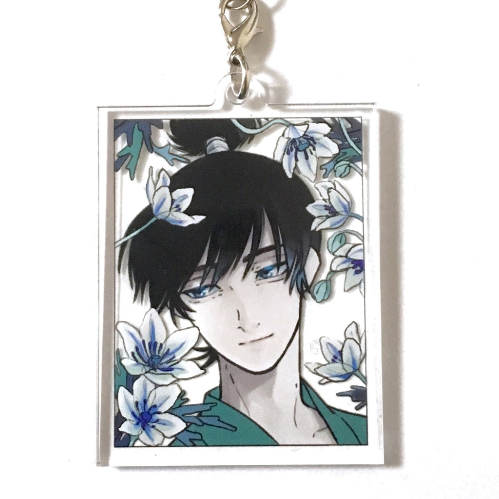 アクリルキーホルダー【クレマチス】