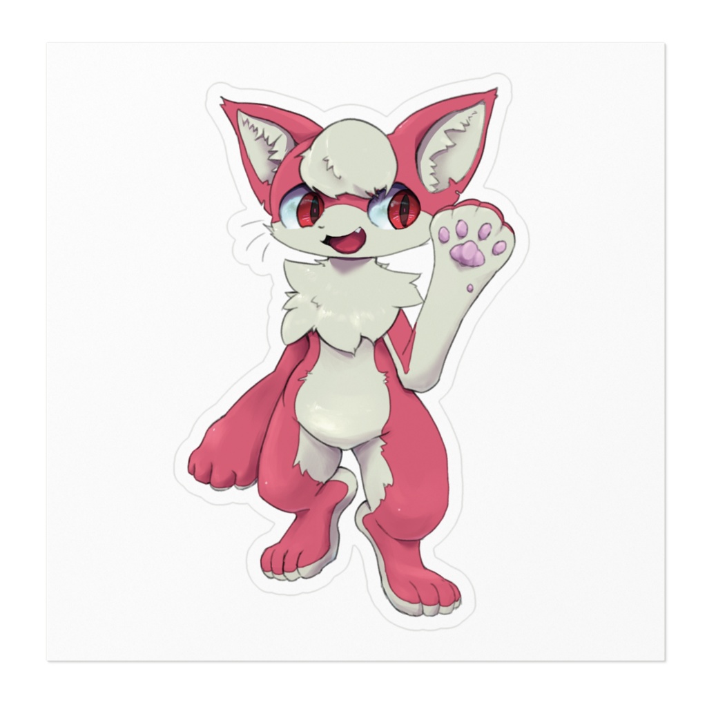 にゃんステッカー