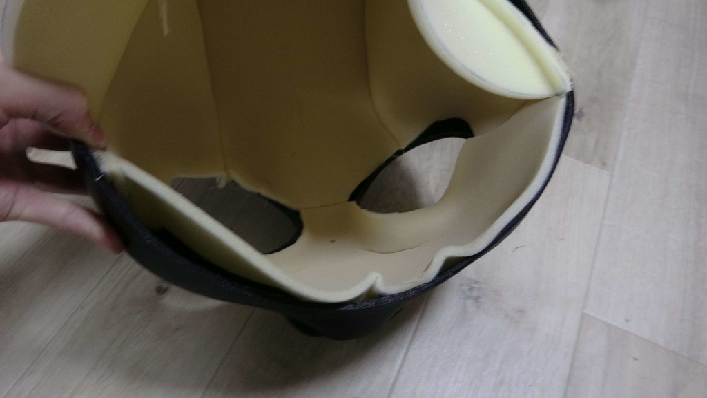 Type-C ヘッドベースインナー型紙