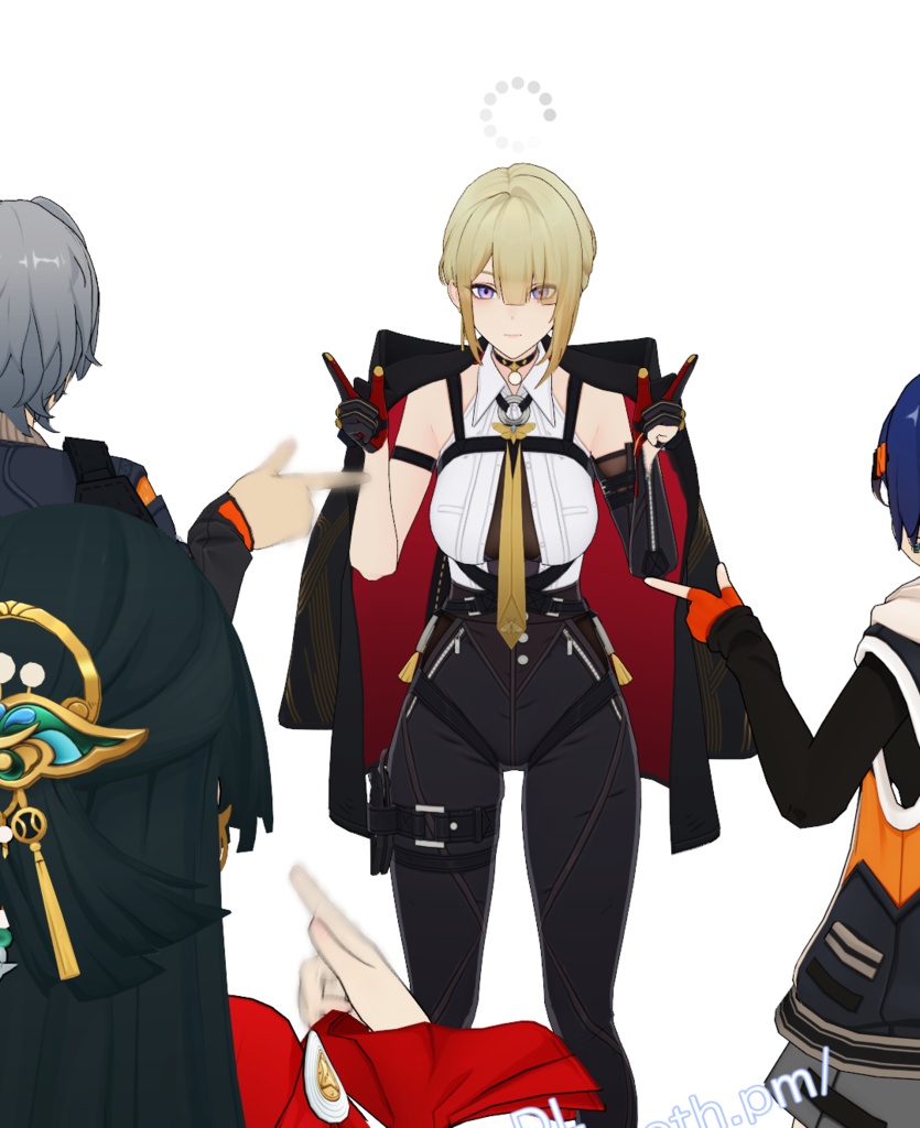 dudi dudi damゆびくるくるmotion Set