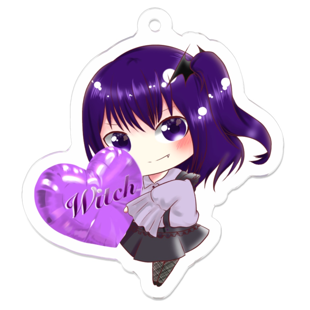 【アクリルキーホルダー】むぎゅっ ver.ウィッチ