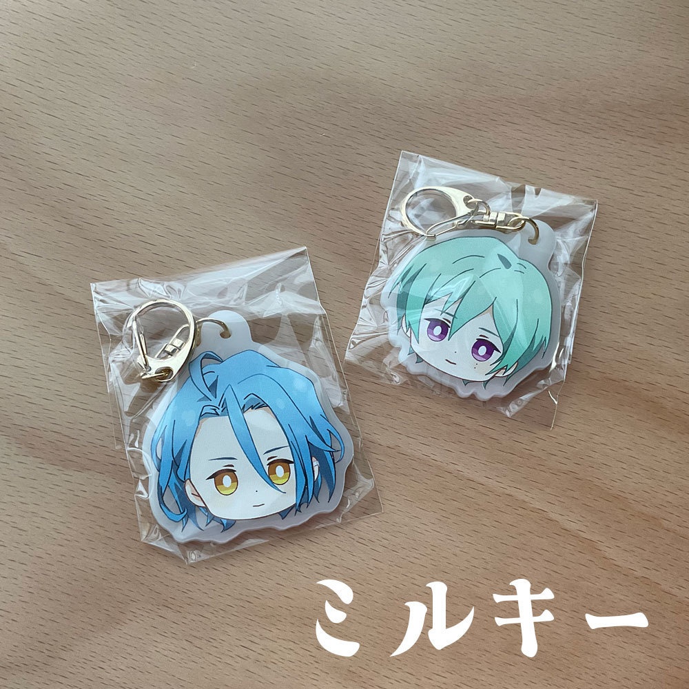 フェイスキーホルダー(ミルキー)