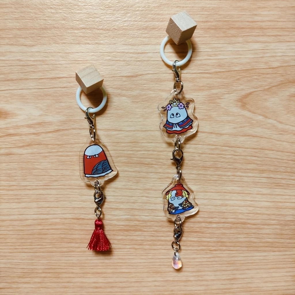 花札おばけ めじるしアクセサリーチャーム