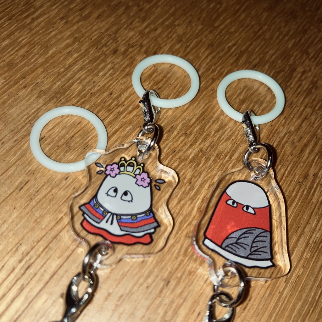 花札おばけ めじるしアクセサリーチャーム