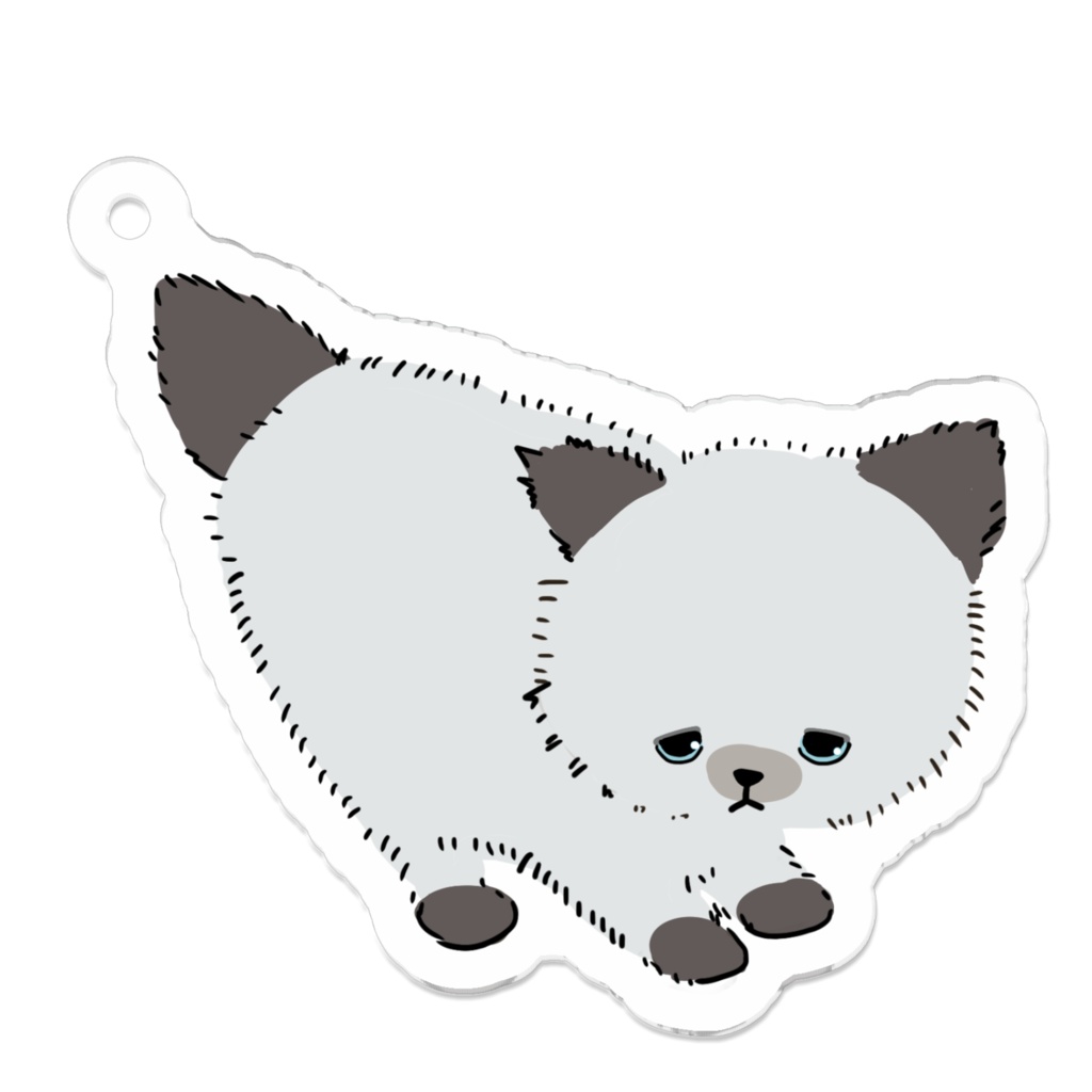 しっぽつままれワトソンアクキー