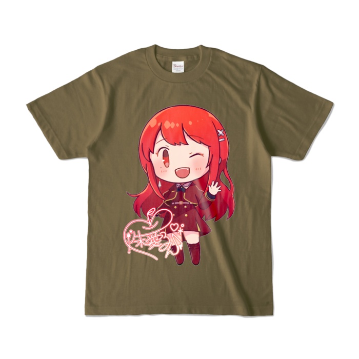 ちびVるんちゃんカラーTシャツ(全12色) ウインクVer.