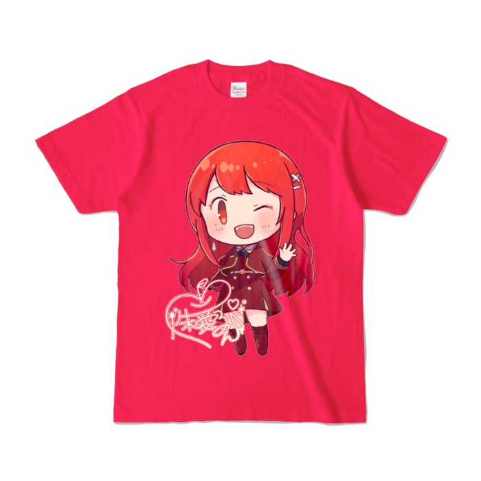 ちびVるんちゃんカラーTシャツ(全12色) ウインクVer.