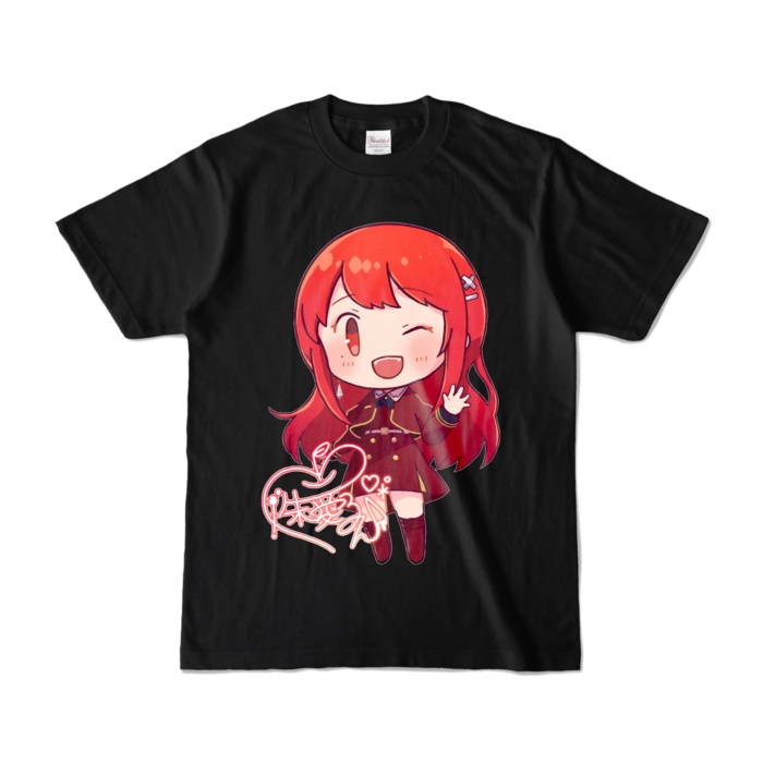 ちびVるんちゃんカラーTシャツ(全12色) ウインクVer.