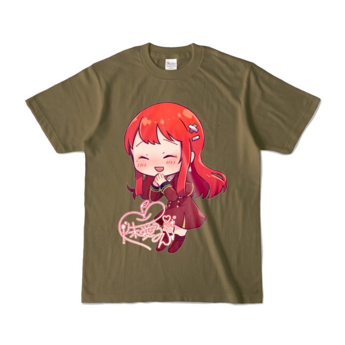 ちびVるんちゃんカラーTシャツ(全12色) えへへVer.