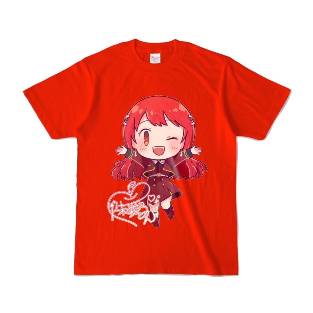 ちびVるんちゃん(わーい)カラーTシャツ(全12色) ウインクVer.