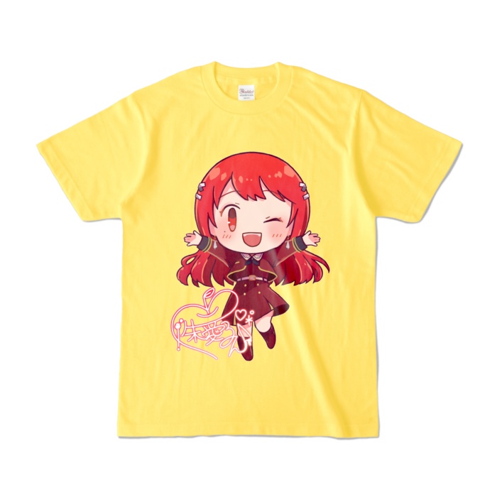ちびVるんちゃん(わーい)カラーTシャツ(全12色) ウインクVer.