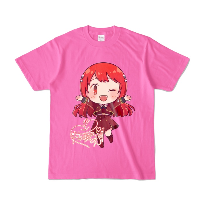 ちびVるんちゃん(わーい)カラーTシャツ(全12色) ウインクVer.