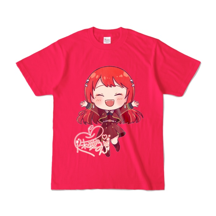 ちびVるんちゃん(わーい)カラーTシャツ(全12色) にっこりVer.