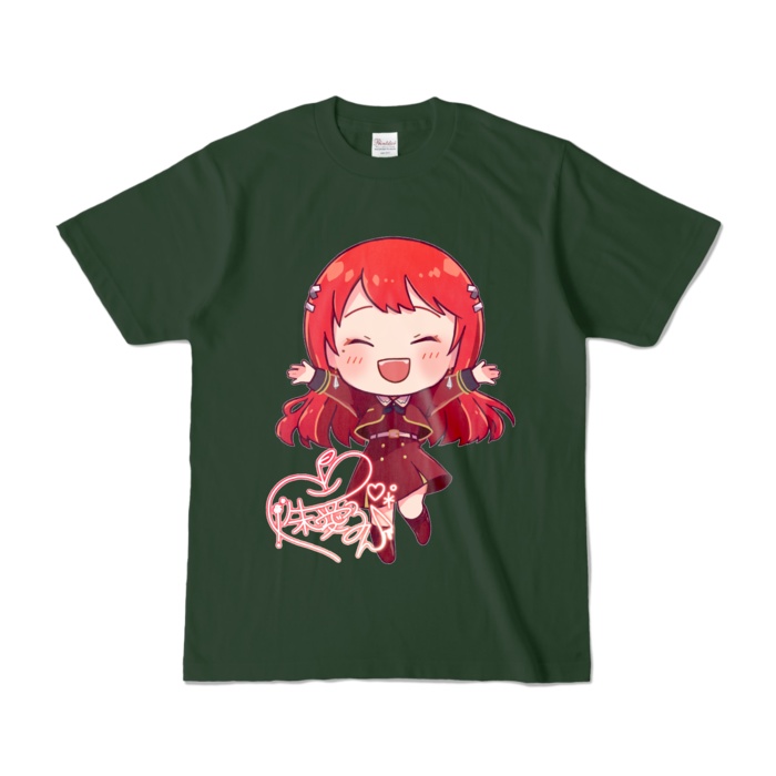 ちびVるんちゃん(わーい)カラーTシャツ(全12色) にっこりVer.