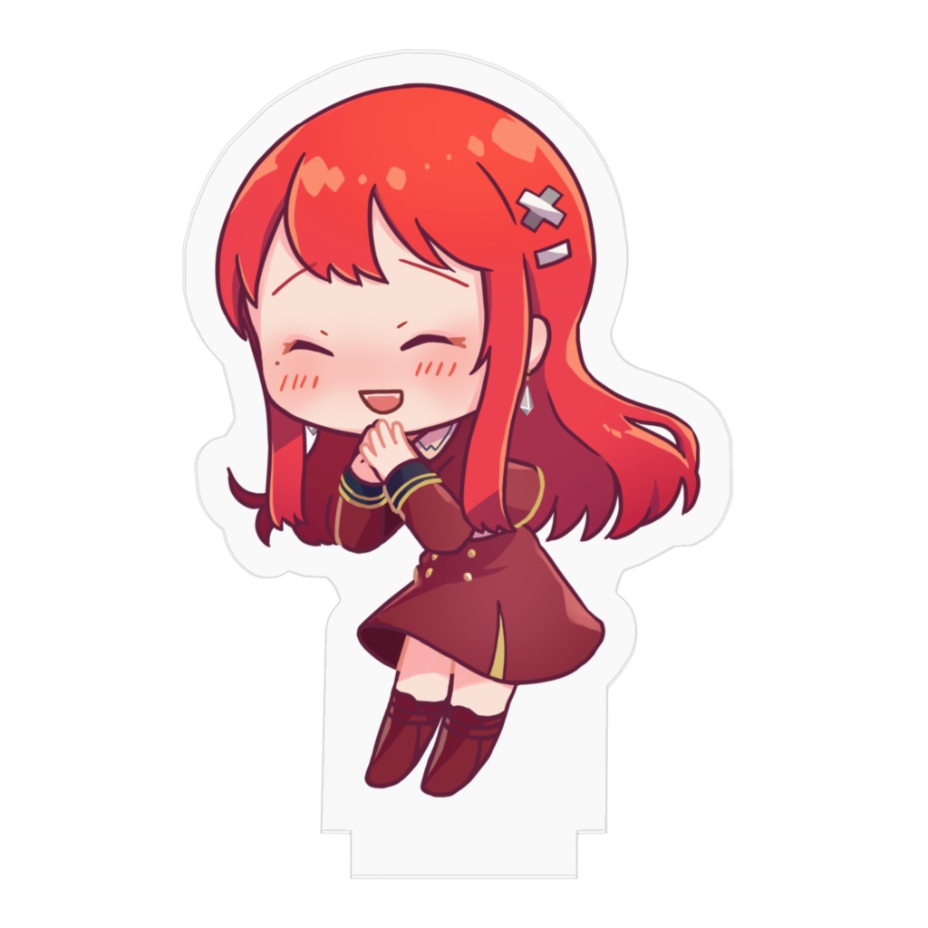 ちびVるんちゃん(手合わせ)アクリルフィギュア えへへVer.