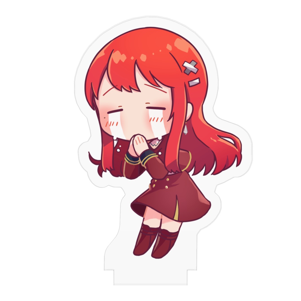 ちびVるんちゃん(手合わせ)アクリルフィギュア てえてえVer.