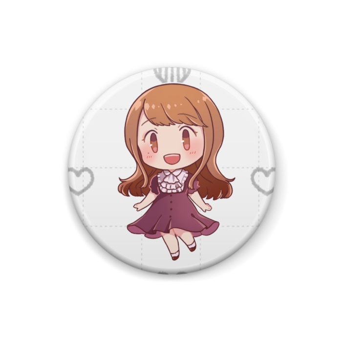 リアるんちゃん缶バッジ