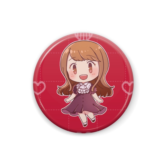 リアるんちゃん缶バッジ