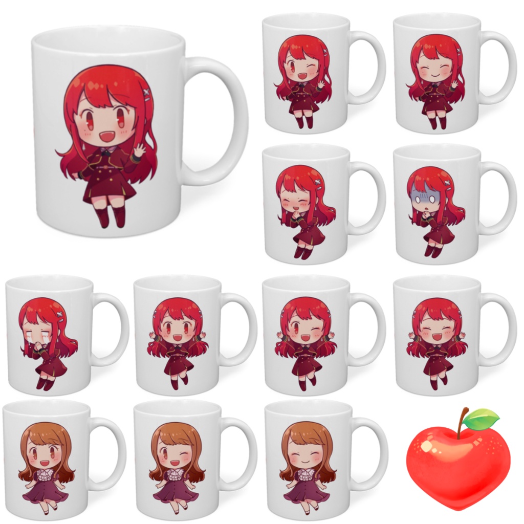 ちびるんちゃんマグカップ(全12種)