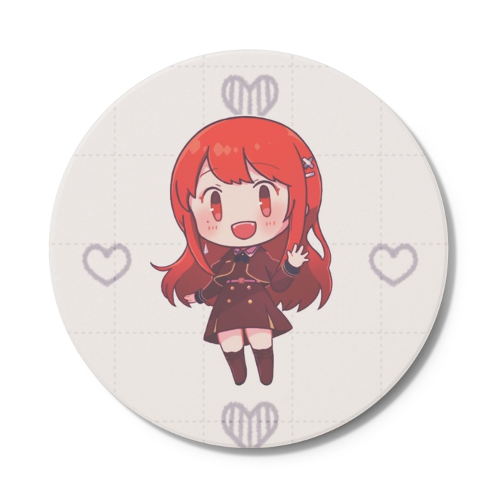 ちびVるんちゃんコースター